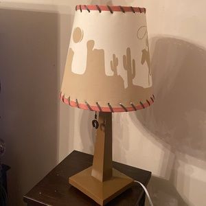 COPY - Lamp with Westery/Cowboy Shade